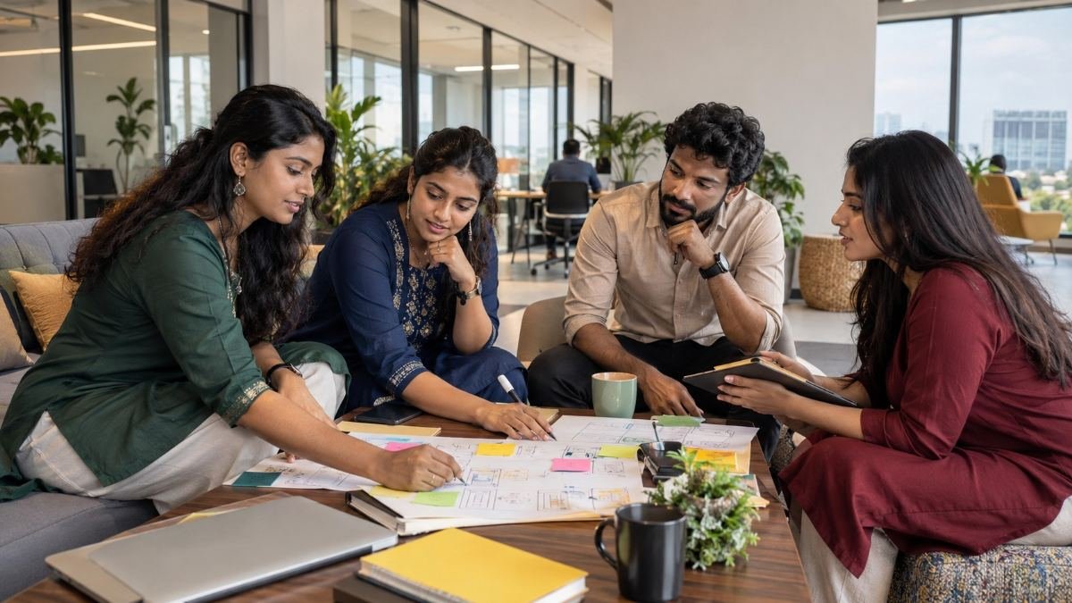 The Content Factory interior in Chennai