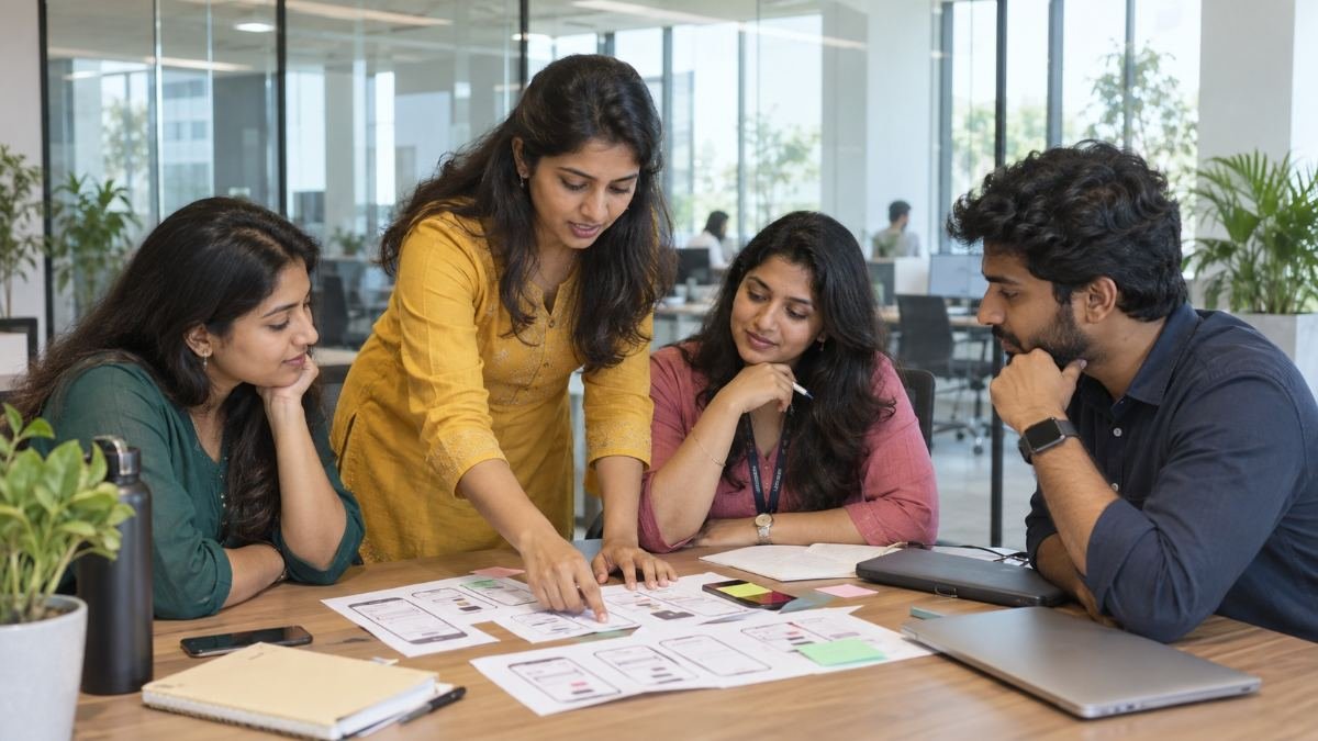 Mobile app planning at Content Factory, Chennai