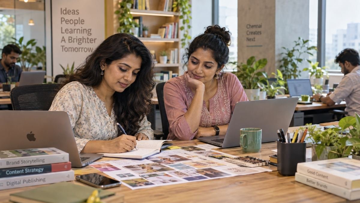 Copywriting at Content Factory, Chennai
